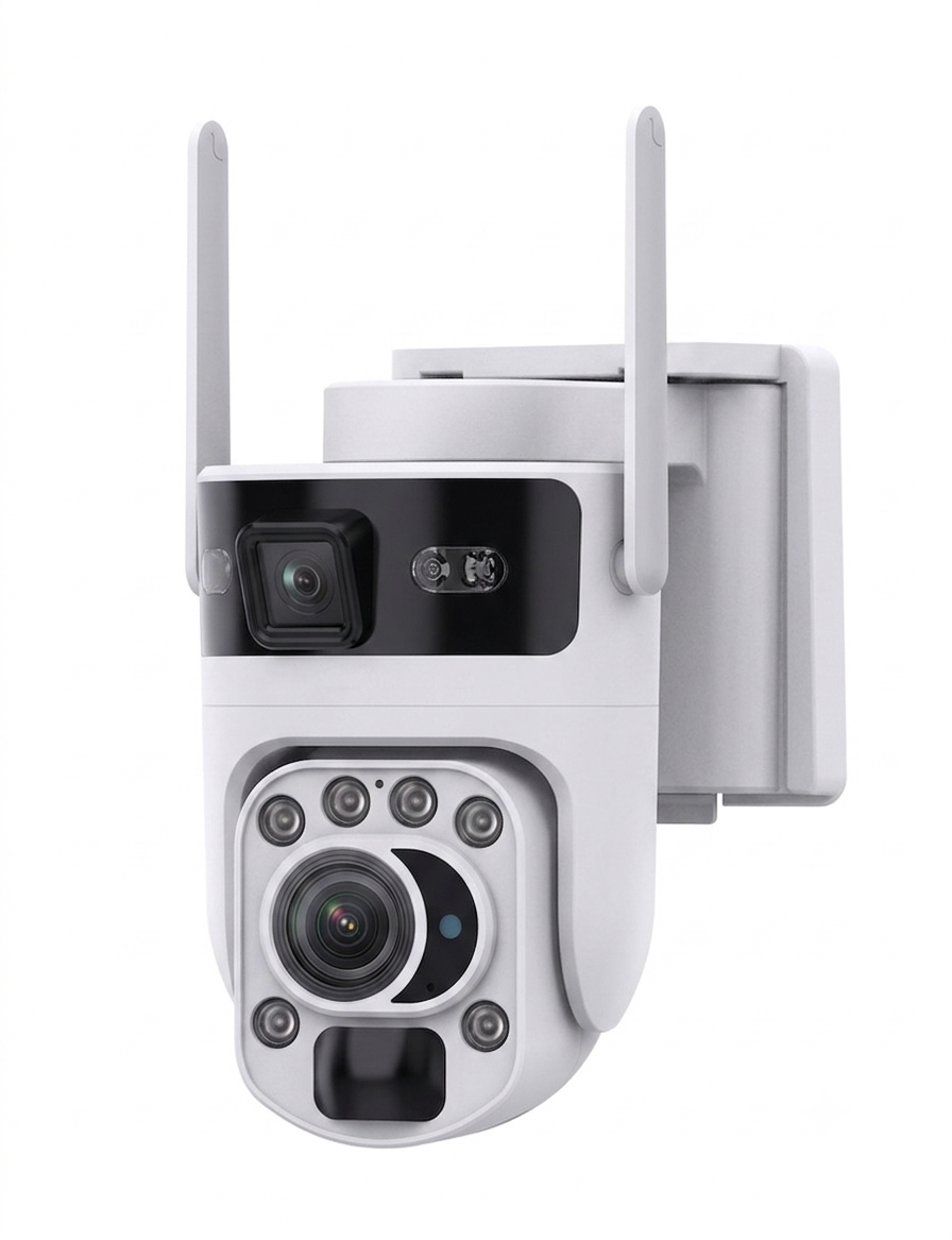 Zeptra HawkEye WiFi 20X – Dual-Lens Solar Security Camera