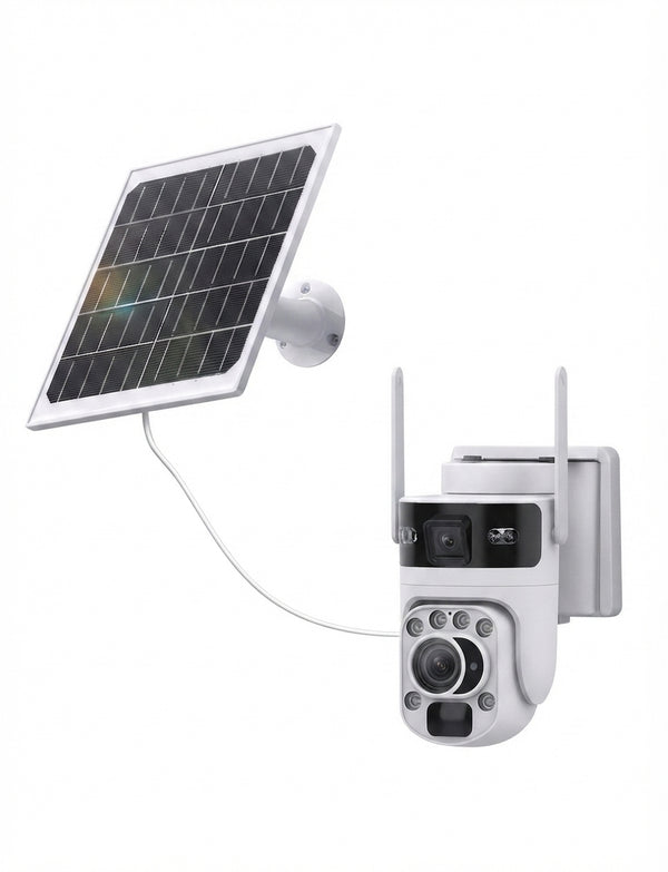 Zeptra HawkEye WiFi 20X – Dual-Lens Solar Security Camera
